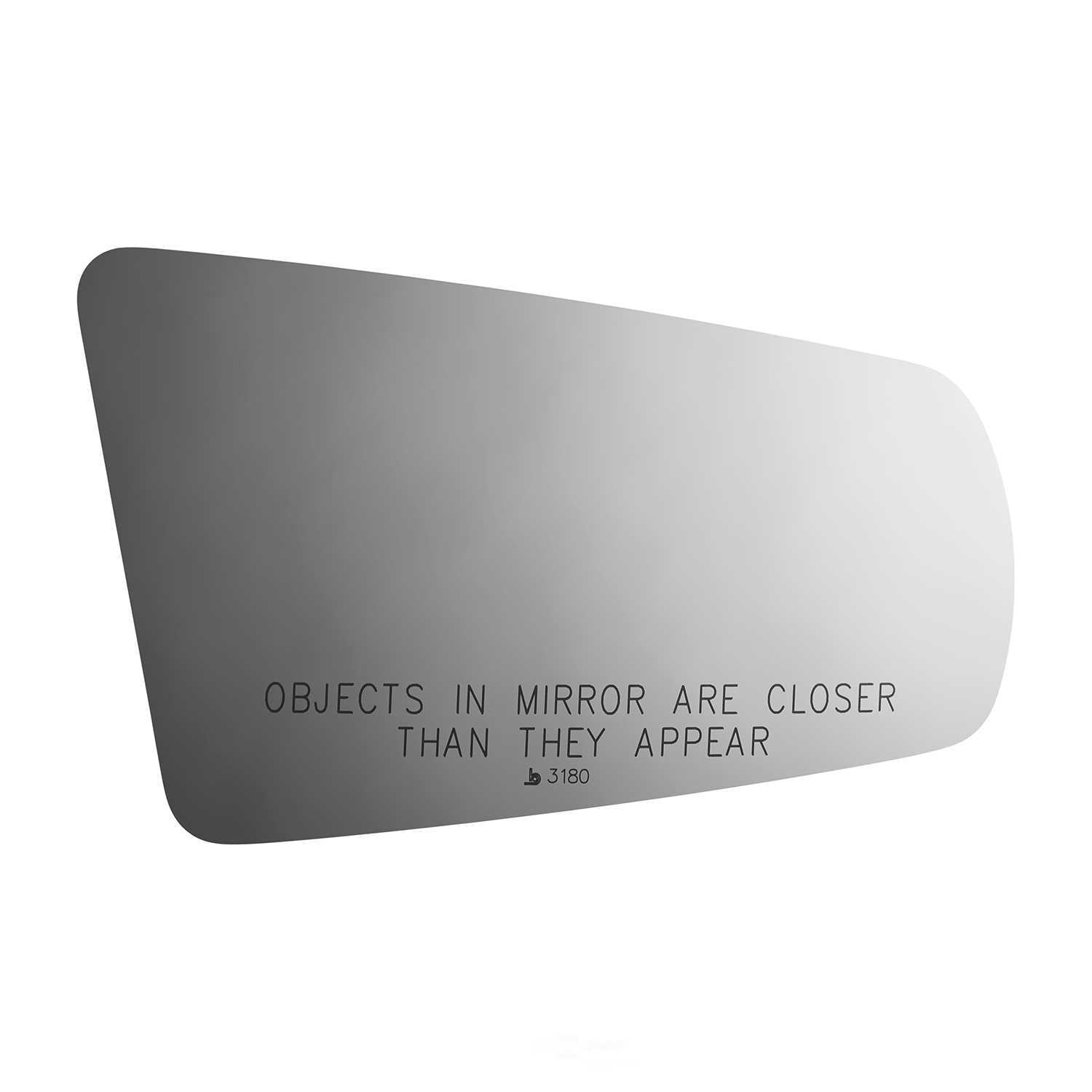 Burco Side View Mirror Replacement Glass - Clear Glass - 3180