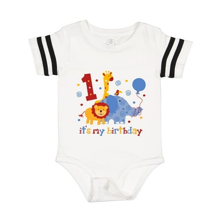 

Inktastic Safari 1st Birthday Gift Baby Boy or Baby Girl Bodysuit