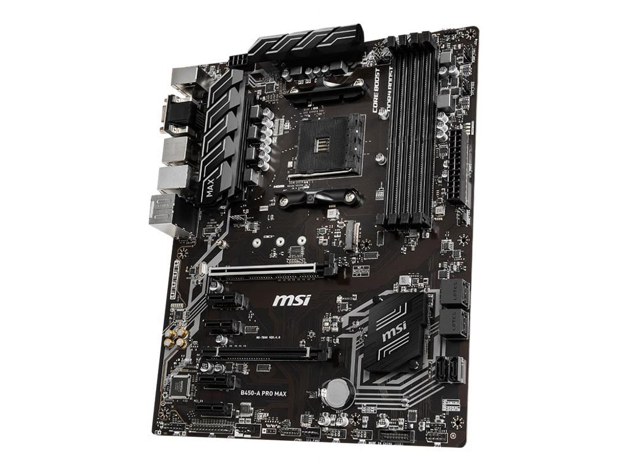 【豆腐さん専用】MSI B450-A PRO Ryzen5 3500 CPU付 MSI B450-A PRO MAX - Motherboard - ATX - Socket AM4 - AMD B450