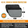 thumbnail image 5 of K&H Pet Products Vehicle Door Protector Gray Standard 27 X 19 Inches, 5 of 12