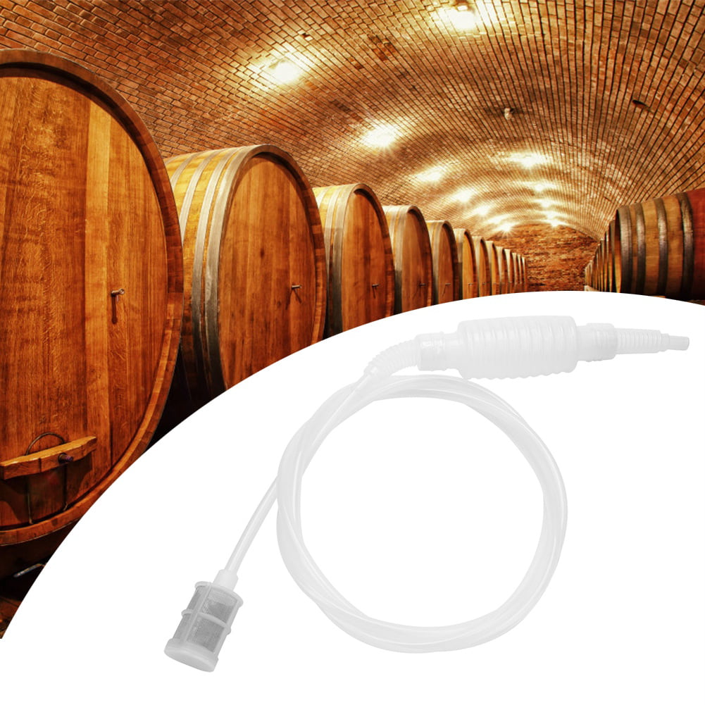 ULWSY Tube de siphon de brassage outil de fabrication de vin de bière réutilisable à la maison de filtre de siphon de 1,9 m 