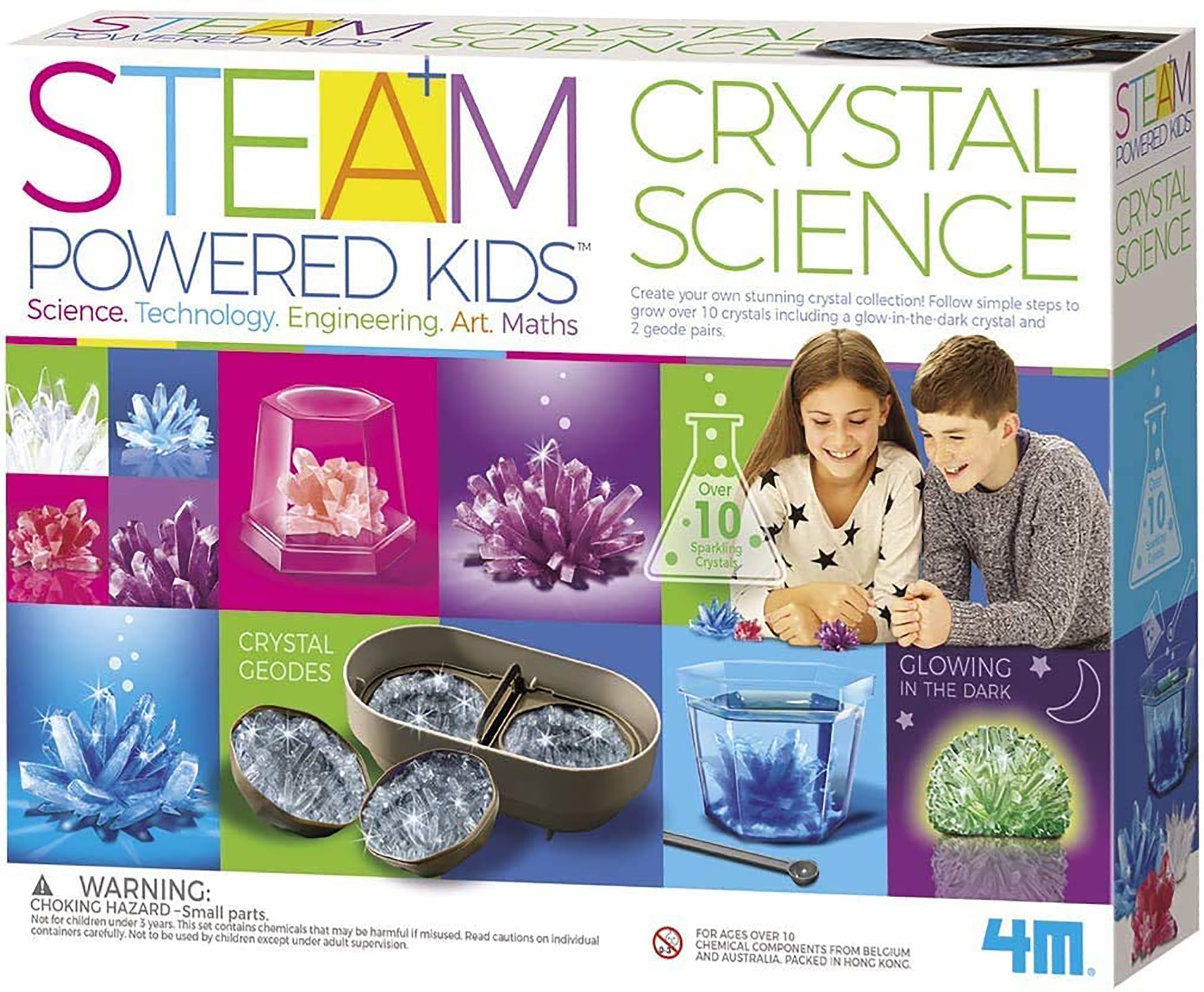 4M Kidz Labs Crystal Science Multicolored for sale online 
