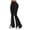 #108Black, variant on Women's Flare Leggings Split Side Stripes-High Waisted Bootcut Casual Workout Yoga Pants