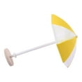 thumbnail image 7 of shamjina 4xDIY Handcrafted Dollhouse Beach Miniature Umbrella Sunshade Models Yellow+M 4 Pcs, 7 of 7