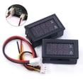 thumbnail image 4 of DC 0-100V 10A Voltmeter Ammeter LED Dual Digital Volt Amp Meter Gauge 3 Bit, 4 of 6