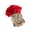 Red, variant on Zeiwohndc Decorative Blossomy Bedlight With 7 Color Approaches Rechargeable USB Port Dense Room Mood