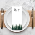 thumbnail image 3 of Koyal Wholesale Watercolor Pine Trees Woodland Forest Printable Wedding Paper Menu Cards for DIY Printer, Pack of 52, 3 of 5