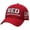 Red, variant on 250th Anniversary USA Hat, 1776-2026 Patriotic Embroidery Duckbill Cap, Gift for Men and Women