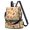 Thanksgiving Maple Leaf Cookie Plaid, variant on Thanksgiving Turkey Fruit Plate Cartoon Pattern Fashion Backpack, Fashion Handbag Backpack with Side Bottle Pockets & Convertible Strap, Water Repellent Polyester Gifts for Birthday Christmas