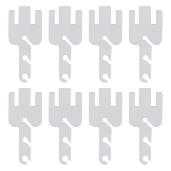8Pcs Yarn Knitting Machine Tensioner Clear Acrylic Acid Tension Rods Accessories, for //Express Knitting Tools