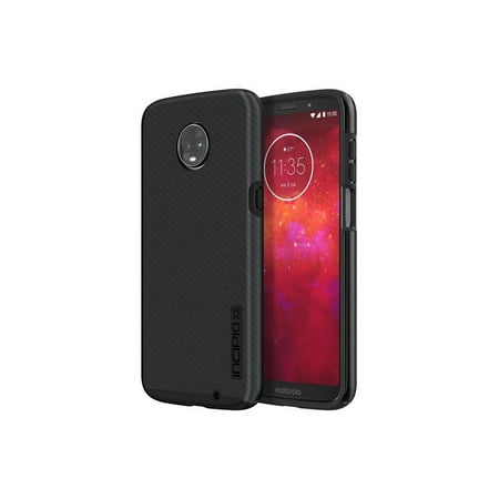 Incipio Dualpro Shine Case for Motorola Moto Z3 Play, Black