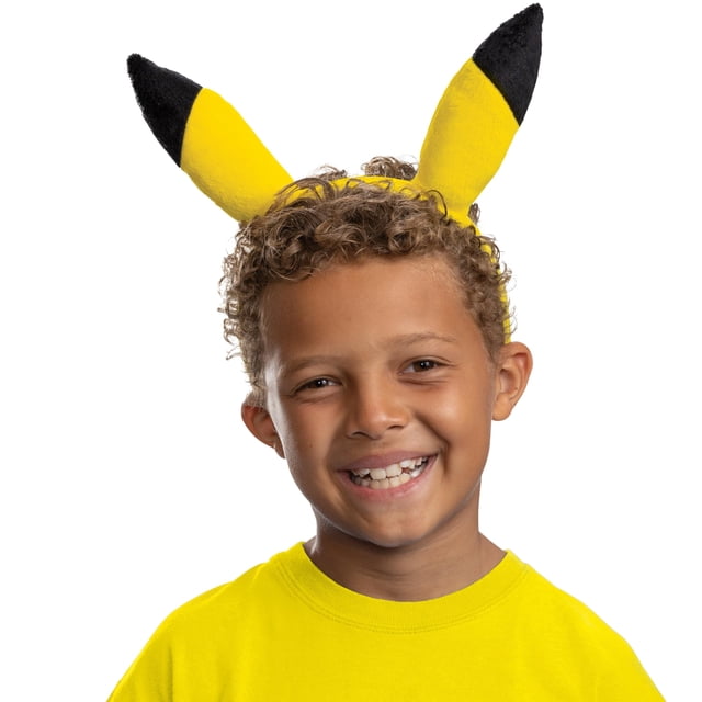 Accesorio de disfraz: diadema, disfraz de Pokémon Pikachu, orejas