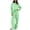 Green, variant on PInxai 2 Piece Sets for Women Striped Round Neck Long Sleeve Tops Drawstring Elastic Wide Leg Pants Casual Outfits，Red，XL