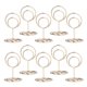 thumbnail image 4 of 10 Uds. Soporte para números de mesa, Base redonda práctica y práctica, fiable, duradera, estable, estilo elegante, decoración del hogar, color dorado, 4 of 5