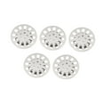 thumbnail image 4 of Esquirla 5Pcs Floor Drain Cover Shower Drainer Cover Round Replaces Shower Strainer Grid Shower Drain Grate for Basement Patio Kitchen with bowl, 4 of 8