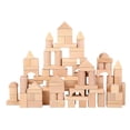 thumbnail image 2 of Bloques de construcción Pidoko Kids de madera, 100 unidades con almacenamiento para niños pequeños, 2 of 8