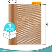 Honeycomb Packing Paper 15 Inch x 164 Foot. Brown Honeycomb