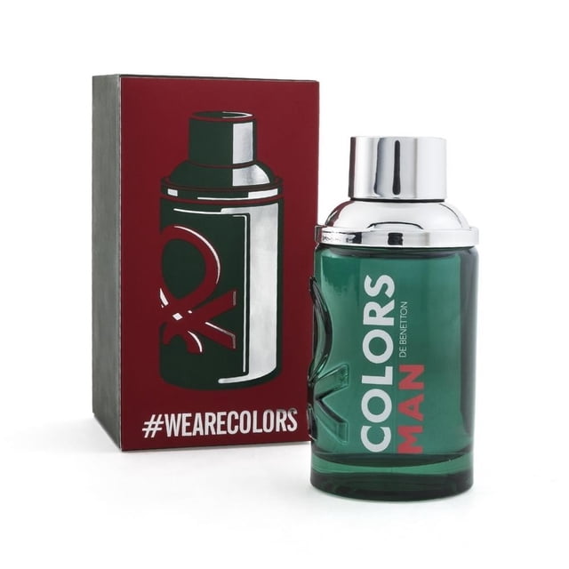 Loción caballero Benetton Colors Man Green 100Ml Edt Spray