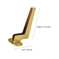 thumbnail image 3 of Shisuyan Metal Furniture Support Feet Dresser Legs Furniture Legs Metal Table Legs, 3 of 8