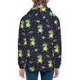 thumbnail image 6 of Picia Dinosaur Astronaut for Boys Fashion Full-zip Hoodies & Sweatshirts with Kangaroo Pocket,Zip-up Hooded Sweatshirt for Kid, Moisture Wicking & Breathable-Medium, 6 of 6