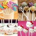 thumbnail image 4 of Olurrisa 300-Piece Cake Pop Sticks and Wrappers Set - Includes 100 Cake Pop Bags, 100 Sticks, and 100 Golden Ties for Lollipop Wrapping, 4 of 9