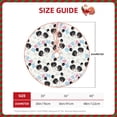 thumbnail image 2 of Fotbe Panda Bear1 Pattern Christmas Tree Skirt, Tree Skirts Plush Christmas Decorations, Christmas Tree Skirts Xmas Decorations Holiday Party Decor-30", 2 of 6