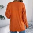 thumbnail image 6 of GuangCheng Womens Crochet Cardigan Sweaters Kimono Boho Knitted Lightweight Long Sleeve Open Front Coats Tops, 6 of 8