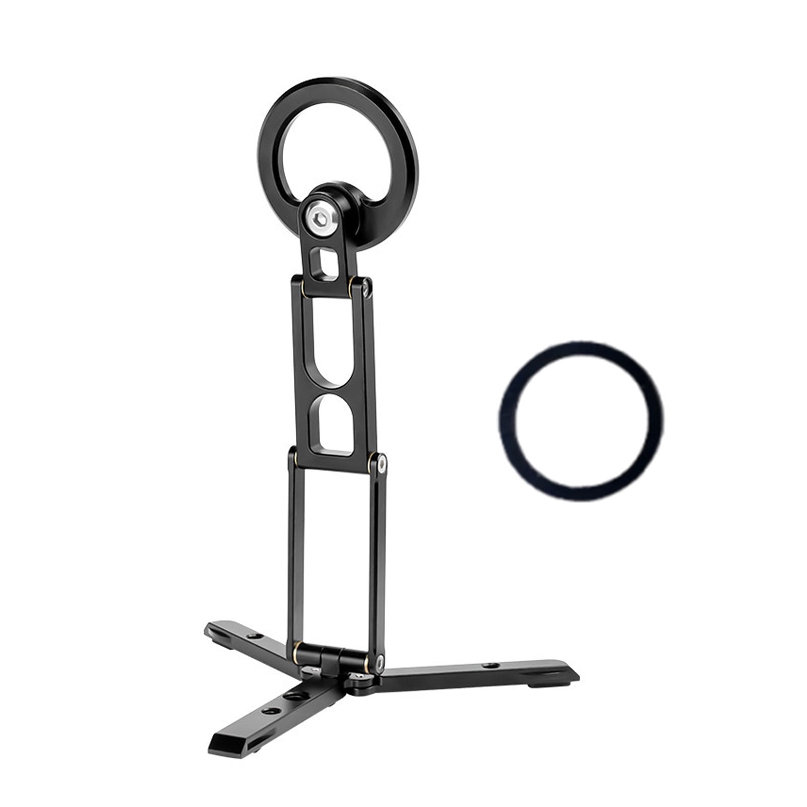 Foldable Phone Tripod Phone Magnetic Mini Tripod Stand Foldable Magnetic Phone Holder with Adjustable Angle