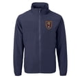 thumbnail image 2 of Men's-Cutter & Buck  Navy Real Salt Lake Charter Eco Recycled Full-Zip Jacket, 2 of 3