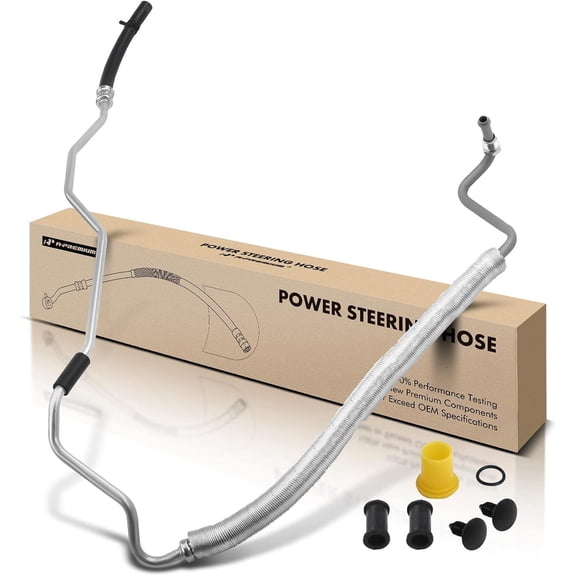 A-Premium Power Steering Return Hose Line Assembly Compatible with Chevrolet Impala 2012-2016 Impala Limited 2014-2016 V6 3.6L Cooler Tube