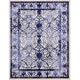 thumbnail image 2 of Unique Loom La Jolla Collection Tone Traditional Area Rug, 10 x 13 Feet, Blue/Ivory, 2 of 5