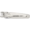 thumbnail image 4 of Sterling Silver Cz Ring (Size 6) Made In Thailand qr2089-6, 4 of 5