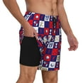 thumbnail image 2 of Fotbe golf Men’s Swim Trunks Quick Dry Swim Shorts Board Shorts with Mesh Lining-3X-Large, 2 of 6