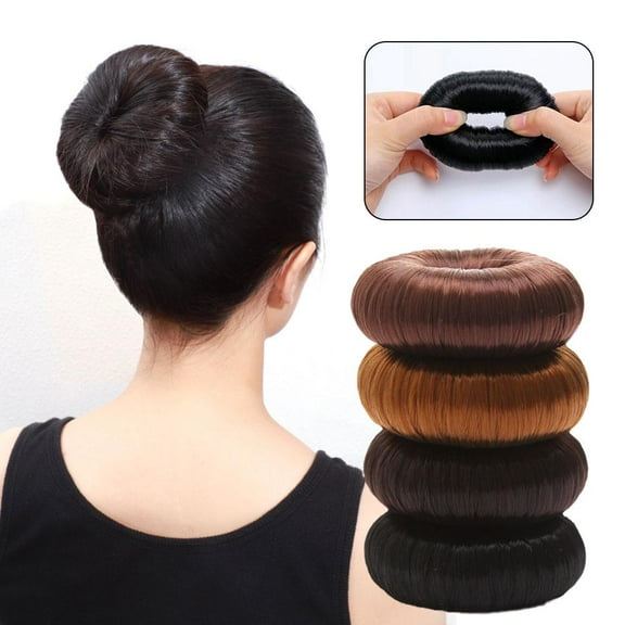 SSKFHGI Ladies Girls Magic Hair Donut Rings Doughnut Hair Curling Hair Rope Y6