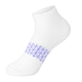 thumbnail image 3 of Hanes Girls Ankle Socks Value Pack, 5-Pack, Absolute Active Ankle Socks for Girls, 3 of 7