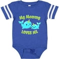 thumbnail image 3 of Inktastic My Mommy Loves Me Cute Narwhal Boys or Girls Baby Bodysuit, 3 of 5