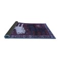 thumbnail image 2 of Animal Blue Traditional Rug, tr621blu, 2 of 3
