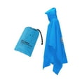 thumbnail image 2 of Colaxi Poncho de Pluie à Capuche Imperméable Manteau de Pluie Réutilisable Léger Portable Imperméable Manteau de Pluie Veste de Pluie pour Voyage Activités de Plein Air Randonnée Bleu, 2 of 8