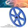 thumbnail image 4 of 1/4, 7 Inch Empty Tape Reel, Aluminum Alloy Open Reel Sound Takeup Reel, Repair Replace Better Sound Recording, 1/4 Inch, 7 Inches, for Reel to Reel Tape Players, 4 of 7