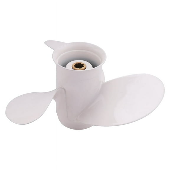 Boat Propeller 6G1-45943-00-El 8 1/2 X 7 For Outboard Engine 6-8Hp Aluminum Alloy 3 Blades R Rotation Spline Tooths