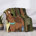 thumbnail image 4 of Saiise Scooby-Doo Ax Throw Blanket 50"x40" ,Soft Lightweight Cozy All Season Blanket for Bed,Couch,Car, 4 of 8