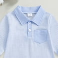 thumbnail image 4 of CAUYDY Baby Boys Romper Newborn Clothes Fall Winter Preemie Long Sleeve Bodysuit Infant Boy Pajamas Toddler Sleepwear 6 9 12 18 Months Blue for Sizes 12-18 Months, 4 of 6