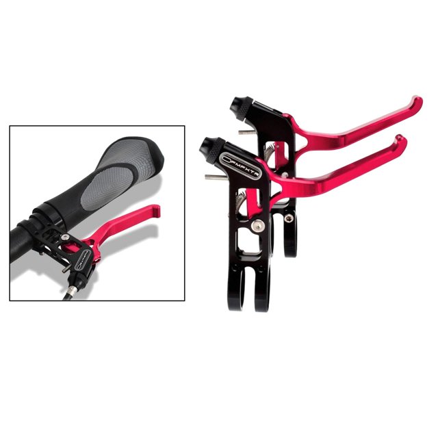 de completo universal / Pancas de plegables de carretera BMX Componente tenimiento de reparación de para barras rojo DYNWAVEMX Palancas de freno de bicicleta