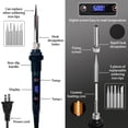 thumbnail image 2 of Kit de soldador WellerMan LCD de 80 W, temperatura ajustable 14 en 1, 2 of 6