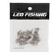 thumbnail image 1 of Accesorios para señuelos de pesca, 50 piezas de cebo de pesca, conector de cebo de pesca suave, bloqueo de resorte, uso conveniente Jadeshay A, 1 of 8