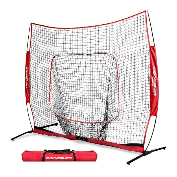 7X7 PRO Baseball Softball Practice Hitting Net w/ Onepiece