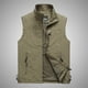 thumbnail image 1 of Chaleco de primavera y otoño para hombre, chaleco informal para exteriores para fotografía de jóvenes y mediana edad, chaleco de pesca, chaqueta deportiva para hombre, 1 of 6