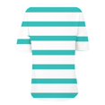 thumbnail image 5 of Floral 3/4 Sleeve Crewneck Tee, Women's Floral Print T Shirt Half Sleeved Round Neck Shirt 3/4 Sleeved T Shirt Loose Large Size T Shirt Green, Xl, 5 of 5