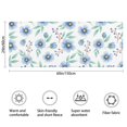 thumbnail image 3 of Pioneer Flower Floral Print Pattern Bathroom Rugs Mat, Non Slip Microfiber Bathroom Rug with Rubber Backing, Soft Mats for Bathroom Floor Tub Shower, 24"x60", 3 of 5
