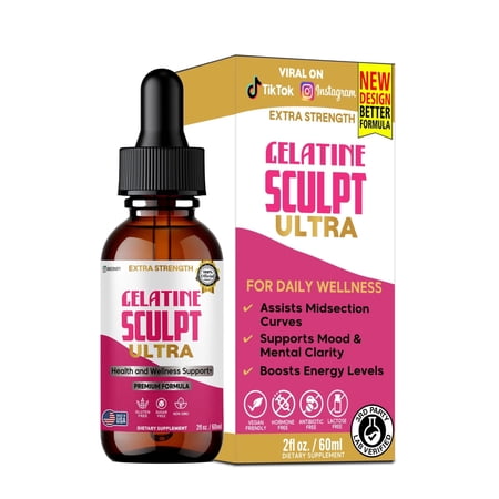 GreenVify Gelatine Sculpt Ultra – Daily Fitness & Lifestyle Support Supplement, Adult Nutritional Formula
